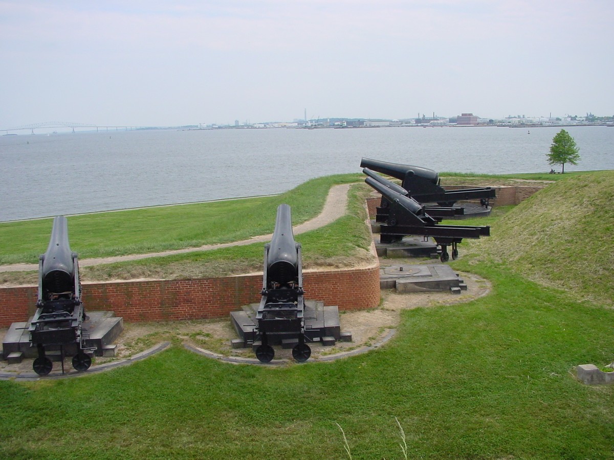 Guns on the rampart