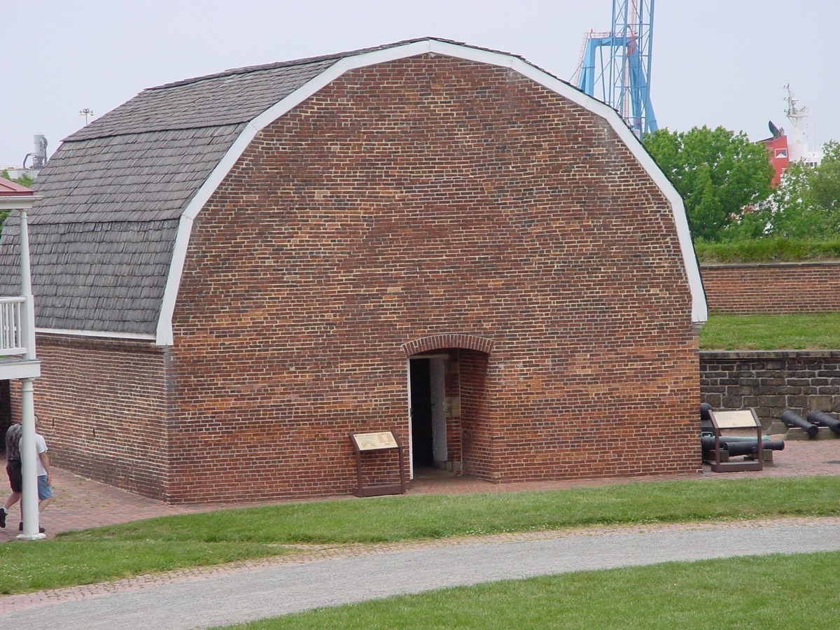 Inside the fort