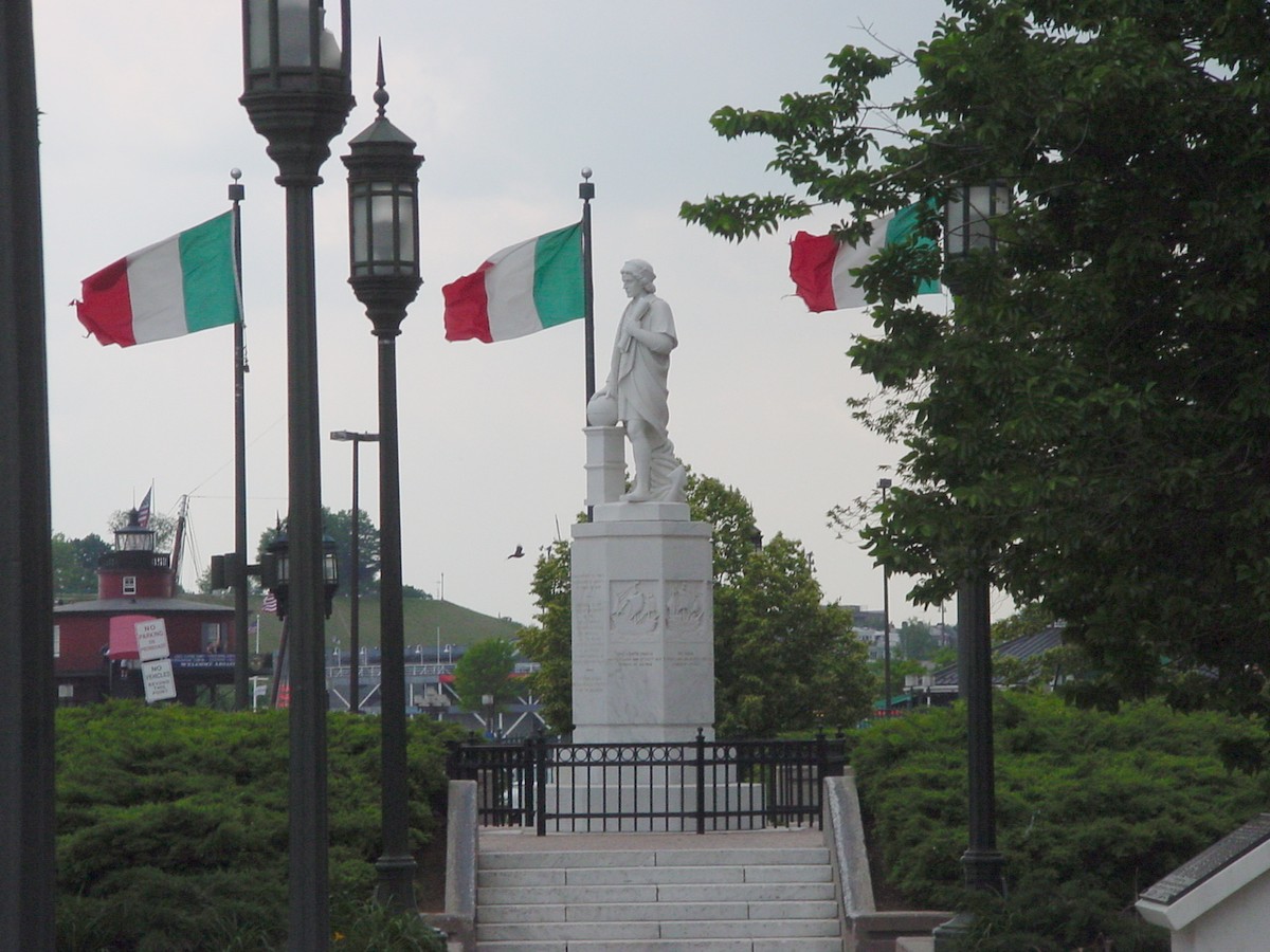 Little Italy - the monument