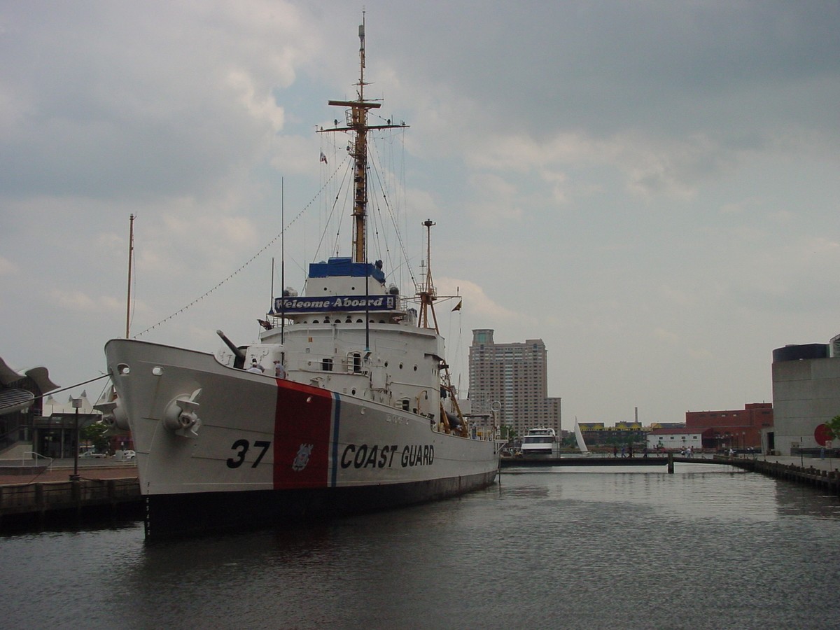USCGC Taney (WHEC-37) - the last warship still afloat that was at Pearl Harbor on 7 December 1941. We ate lunch aboard her.
